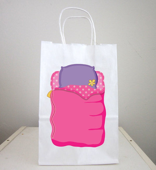 Sleepover Goody Bags, Slumber Party Goody Bags, Sleepover Favor Bags, Slumber Party Favor Bags (12317151A)