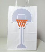 Basketball Cupcake Toppers, Basketball Hoop Cupcake Toppers
