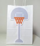 Basketball Cupcake Toppers, Basketball Hoop Cupcake Toppers