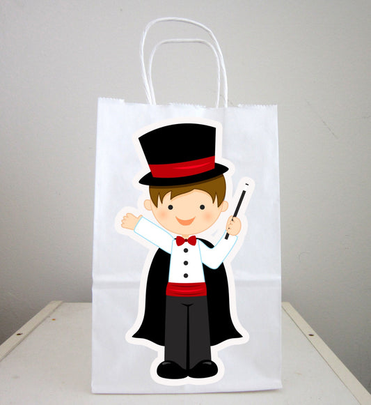 Magician Goody Bags, Magician Favor Bags, Magician Gift Bags, Magician Party Bags, Magician Party Favors