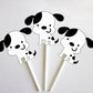 Dog Cupcake Toppers, Puppy Cupcake Toppers, Dalmatian Cupcake Toppers (7317304A)