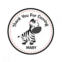 Zebra Cupcake Toppers, Jungle Cupcake Toppers