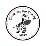 Zebra Cupcake Toppers, Jungle Cupcake Toppers