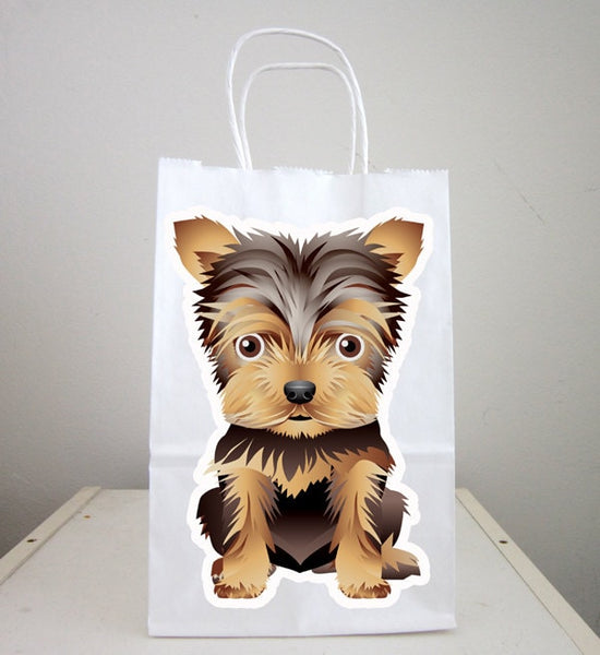 Puppy Goody Bags, Dog Goody Bags, Puppy Favor Bags, Dog Favor Bags - Terrier Goody Bags