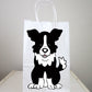Border Collies Goody Bags, Puppy Goody Bags, Dog Goody Bags, Dog House Goody Bags, Puppy Favor Bags, Dog Favor Bags