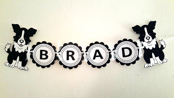 Border Collies Goody Bags, Puppy Goody Bags, Dog Goody Bags, Dog House Goody Bags, Puppy Favor Bags, Dog Favor Bags