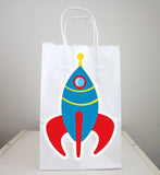 Space Rocket Goody Bags, Space Party Goody Bags,  Astronaut Goody Bags, Space Goody Bags, Space Favor Bags, Astronaut Favor Bag (103161141A)