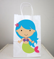 Mermaid Goody Bags, Mermaid Gift Bags, Mermaid Favor Bags, Mermaid Party Bags, Mermaid Favors