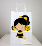 Cheerleading Goody Bags, Cheerleading Favor Bags, Cheerleader Goody Bags, Cheer Party Bags, Cheerleading Goody Bags