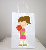 Basketball Goody Bags, Basketball Favor Bags, Basketball Gift Bags, Basketball Goodie Bags