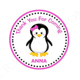 Penguin Cupcake Toppers, Winter ONEderland Cupcake Toppers, Penguin Birthday Cupcake Toppers - 82616443P