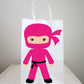 Ninja Cupcake Toppers, Girl Ninja Cupcake Toppers (93016951P)