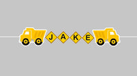 Dump Truck Cupcake Toppers, Construction Party Cupcake Toppers - Item# 0713161120PM