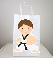 Karate Goody Bags, Karate Favor Bags, Karate Party Bags