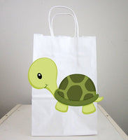 Turtle Goody Bags, Turtle Favor Bags, Turtle Gift Bags
