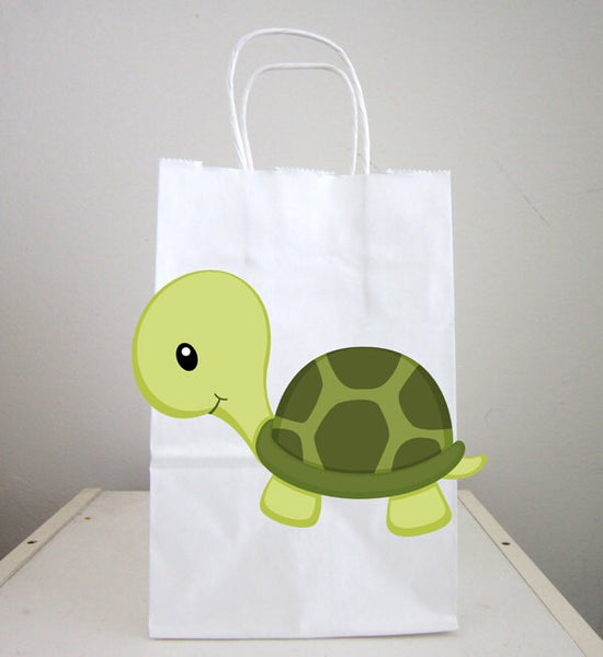 Turtle Goody Bags, Turtle Favor Bags, Turtle Gift Bags