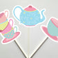 Tea Party Cupcake Toppers