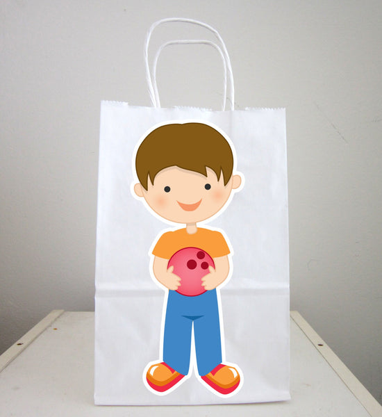 Bowling Goody Bags, Bowling Favor Bags, Bowling Gift Bags, Bowling Party Bags
