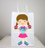 Bowling Goody Bags, Bowling Favor Bags, Bowling Gift Bags, Bowling Party Bags