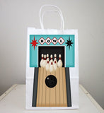 Bowling Goody Bags, Bowling Favor Bags, Bowling Gift Bags, Bowling Party Bags