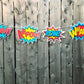 Superhero Goody Bags, Superhero Favor Bags, Superhero Birthday Party Bags, Superhero Burst Bags