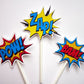 Superhero Goody Bags, Superhero Favor Bags, Superhero Birthday Party Bags, Superhero Burst Bags