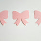 24 Bow Die Cuts, Hair Bow Die Cuts, Bow Cutouts, Bow Cut Outs  - 2.5"