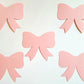 24 Bow Die Cuts, Hair Bow Die Cuts, Bow Cutouts, Bow Cut Outs  - 2.5"