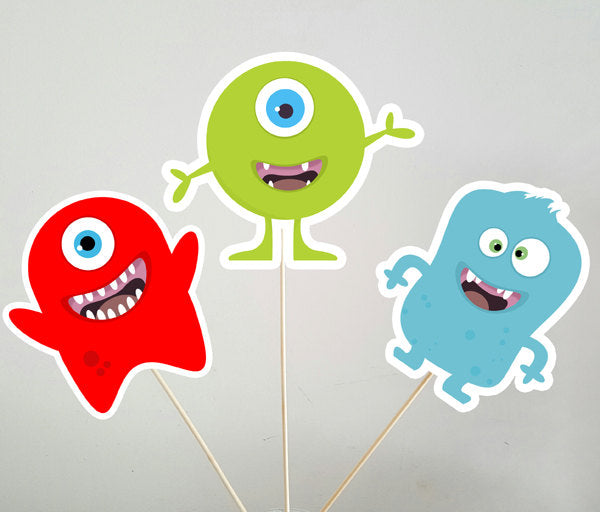 Monster Goody Bags, Monster Party Favor Bags, Monster Birthday Party Bags - Monster Mouth Goody Bags
