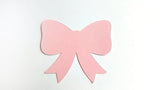 24 Bow Die Cuts, Hair Bow Die Cuts, Bow Cutouts, Bow Cut Outs  - 2.5"