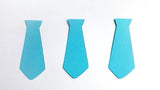 Necktie Die Cuts, Necktie Cutouts, Necktie Cut Outs (Set of 30)