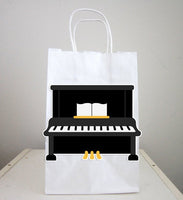 Piano Goody Bags, Music Party Favors, Music Birthday, Rock Star Birthday Party Favor, Goody, Gift Bags