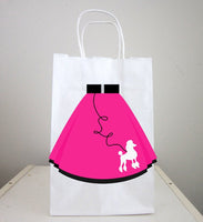 50's Cupcake Toppers, Poodle Skirt Cupcake Toppers, Jukebox Cupcake Toppers