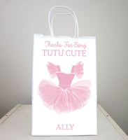Tutu Goody Bags, Tutu Favor Bags, Tutu Gift Bags, Ballerina Favor Goody Bags - Ballerina Favor Bags, Ballet Favor Bags