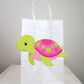 Girl Turtle Goody Bags, Girl Turtle Favor Bags, Girl Turtle Party Bags, Girl Turtle Gift Bags, Girl Turtle Goodie Bags