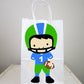 Football Player Cupcake Toppers, Football Birthday Cupcake Toppers