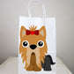 Yorkie Terrier Goody Bags, Puppy Goody Bags, Dog Goody Bags, Puppy Favor Bags, Dog Favor Bags - Yorkie Goody Bags 92171216P