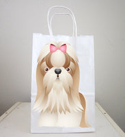 Puppy Goody Bags, Dog Goody Bags, Puppy Favor Bags, Dog Favor Bags - Yorkie Goody Bags