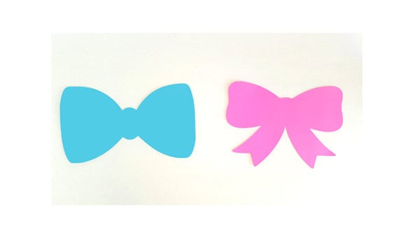 Bow Tie Die Cuts, Bow Tie Cutouts, Bow Tie Cut Outs, Bow Die Cuts, Bow Cutouts, Bow Die Cuts (24 per order)