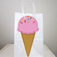 Ice Cream Cone Goody Bags, Favor Bags, Gift Bags, Goodie Bags