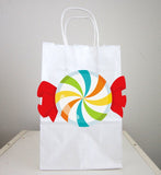 Candy Goody Bags, Candy Favor Bags, Candy Gift Bags, Sweet Sixteen Goody Bags, Candyland Goody Bags
