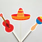 Fiesta Cupcake Toppers