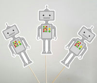 Robot Goody Bags, Robot Gift Bags, Robot Favor Bags, Robot Party Bags, Robot Favors