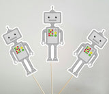 Robot Goody Bags, Robot Gift Bags, Robot Favor Bags, Robot Party Bags, Robot Favors