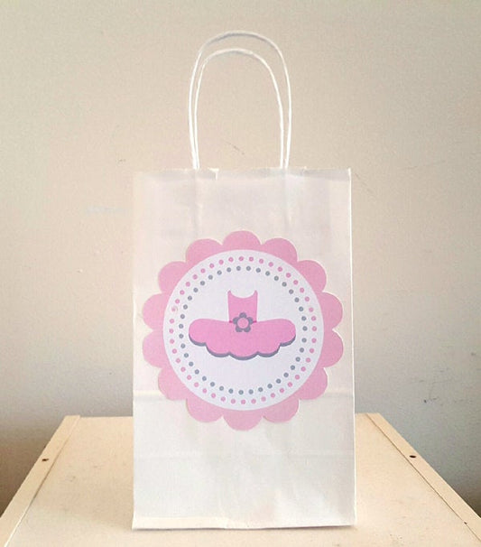 Tutu Goody Bags, Tutu Favor Bags, Tutu Gift Bags, Ballerina Favor Goody Bags - Ballerina Favor Bags, Ballet Favor Bags
