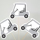 Golf Cart Goody Bags, Golfing Goody Bags, Golfing Party Favor Bags, Golfing Gift Bags, Golf Goodie Bags, Golf Goody Bags