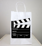 Movie Party Goody Bags, Movie Clapper Goody Bags, Movie Night Favor Bags