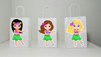Luau Goody Bags, Hawaii Goody Bags, Tiki Goody Bags, Girls Luau (6817400P)