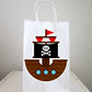 Pirate Ship Goody Bags, Pirate Goody Bags, Pirate Party Favor Bags