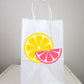 Lemonade Party Cupcake Toppers - Lemon Slices Cupcake Toppers - Lemonade Birthday Party